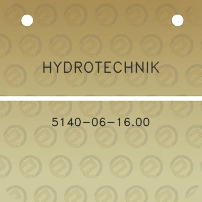 hydrotechnik-5140-06-1600