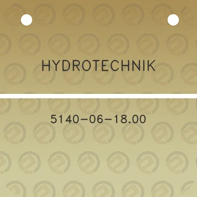 hydrotechnik-5140-06-1800