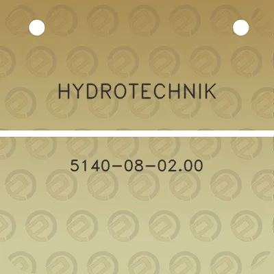 hydrotechnik-5140-08-0200