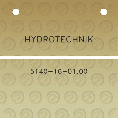 hydrotechnik-5140-16-0100