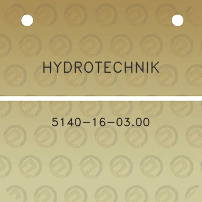 hydrotechnik-5140-16-0300