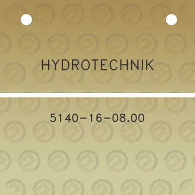 hydrotechnik-5140-16-0800