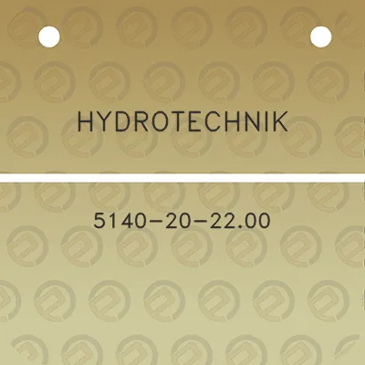 hydrotechnik-5140-20-2200