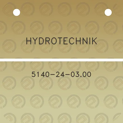 hydrotechnik-5140-24-0300