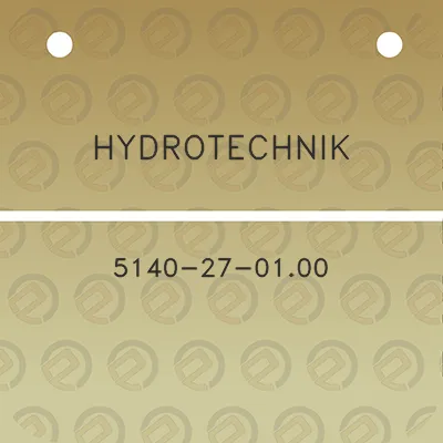 hydrotechnik-5140-27-0100