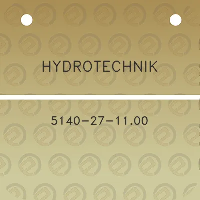 hydrotechnik-5140-27-1100