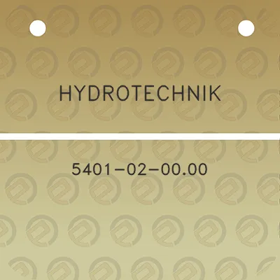 hydrotechnik-5401-02-0000