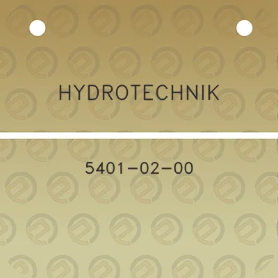 hydrotechnik-5401-02-00