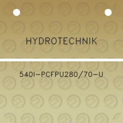 hydrotechnik-540i-pcfpu28070-u