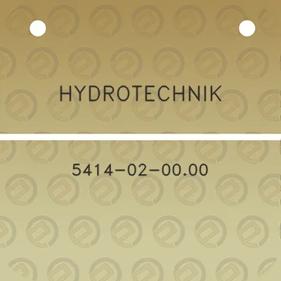 hydrotechnik-5414-02-0000