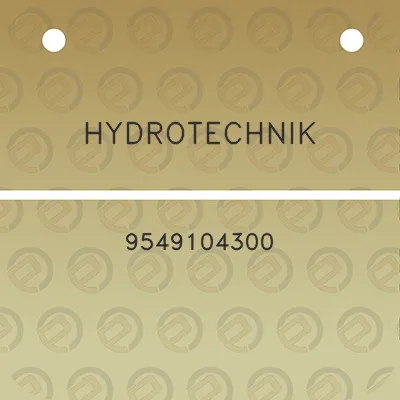 hydrotechnik-9549104300