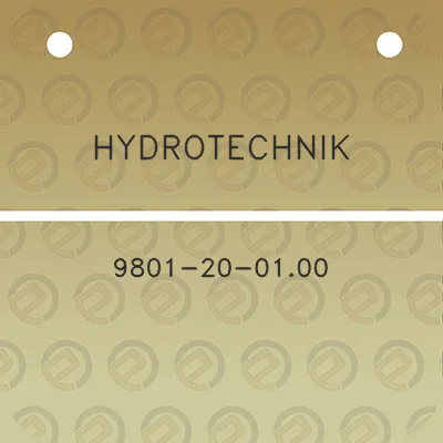 hydrotechnik-9801-20-0100