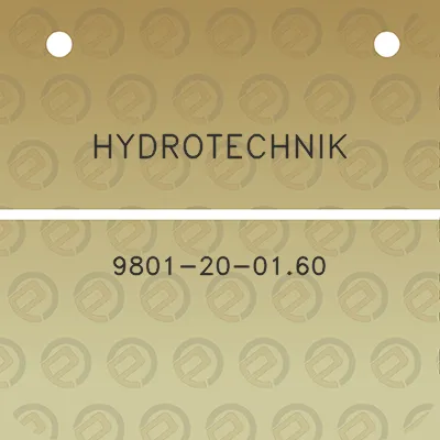 hydrotechnik-9801-20-0160