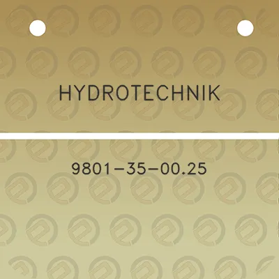 hydrotechnik-9801-35-0025