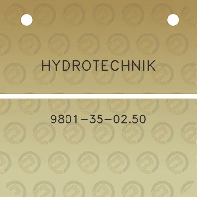 hydrotechnik-9801-35-0250