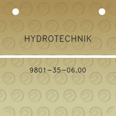 hydrotechnik-9801-35-0600