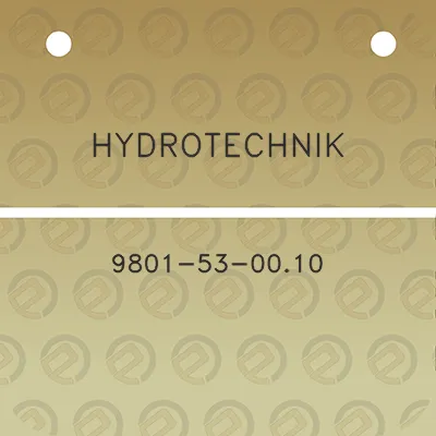 hydrotechnik-9801-53-0010