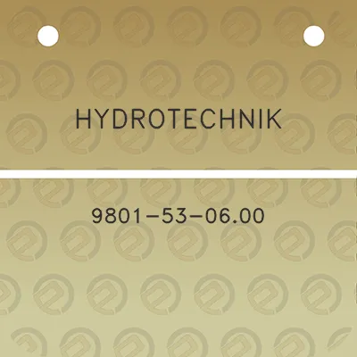 hydrotechnik-9801-53-0600