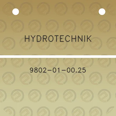 hydrotechnik-9802-01-0025