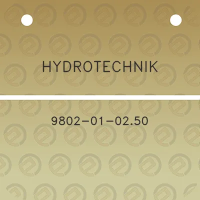 hydrotechnik-9802-01-0250