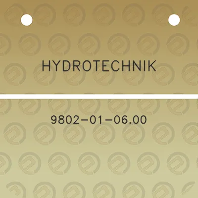 hydrotechnik-9802-01-0600