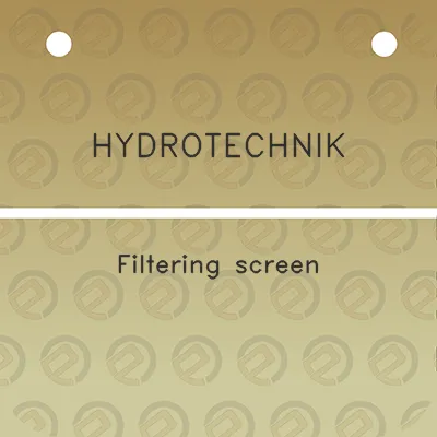 hydrotechnik-filtering-screen