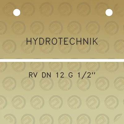 hydrotechnik-rv-dn-12-g-12