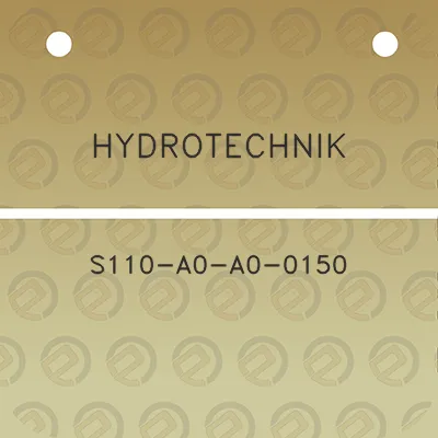 hydrotechnik-s110-a0-a0-0150