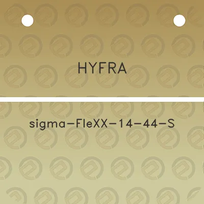 hyfra-sigma-flexx-14-44-s