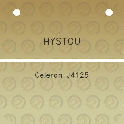 hystou-celeron-j4125