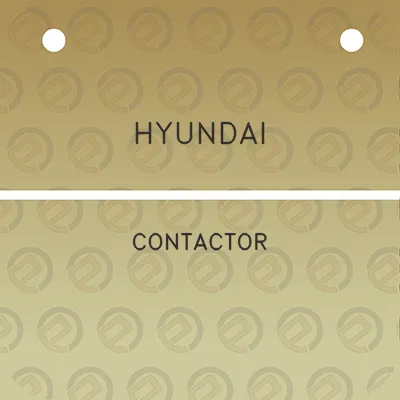 hyundai-contactor