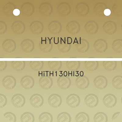 hyundai-hith130hi30