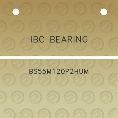 ibc-bearing-bs55m120p2hum