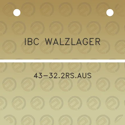 ibc-walzlager-43-322rsaus