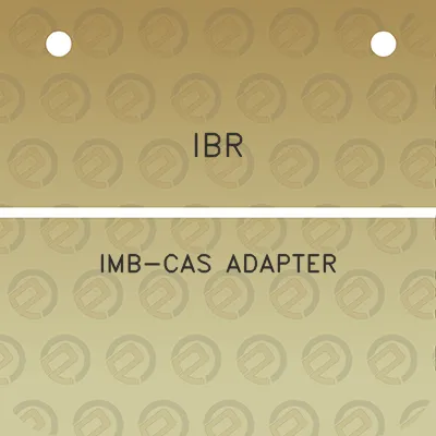 ibr-imb-cas-adapter