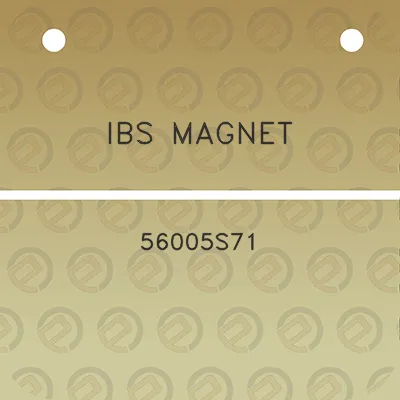 ibs-magnet-56005s71