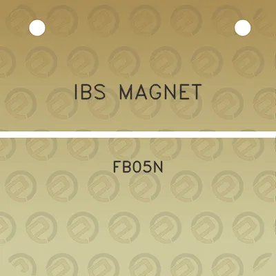 ibs-magnet-fb05n