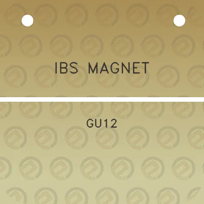 ibs-magnet-gu12