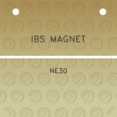 ibs-magnet-ne30