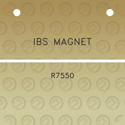 ibs-magnet-r7550