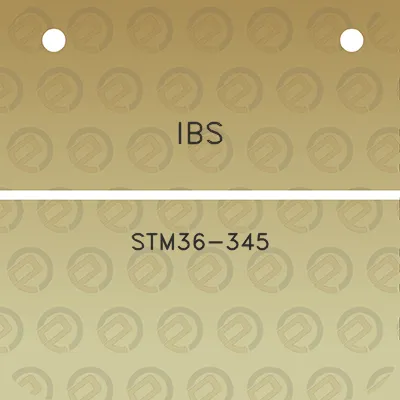 ibs-stm36-345