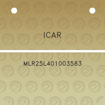 icar-mlr25l401003583