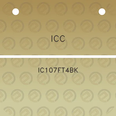 icc-ic107ft4bk