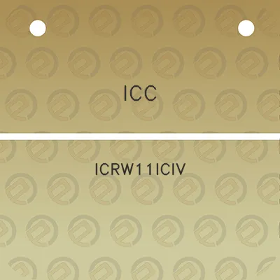 icc-icrw11iciv