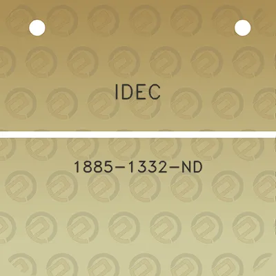 idec-1885-1332-nd