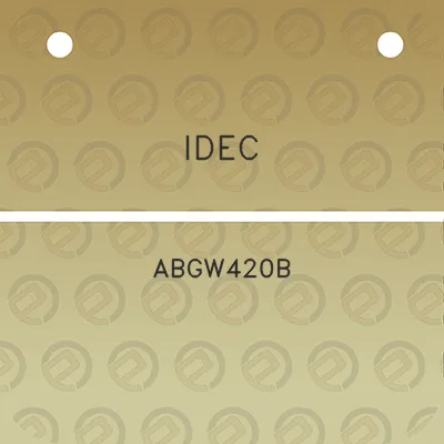 idec-abgw420b