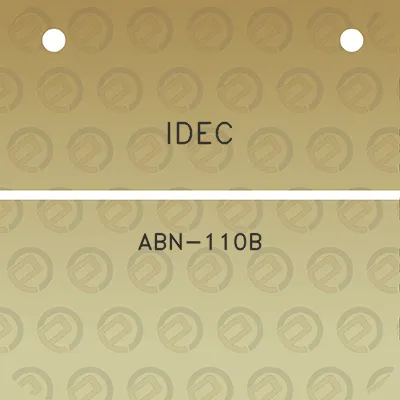 idec-abn-110b