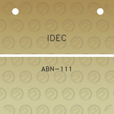 idec-abn-111