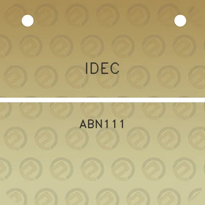 idec-abn111