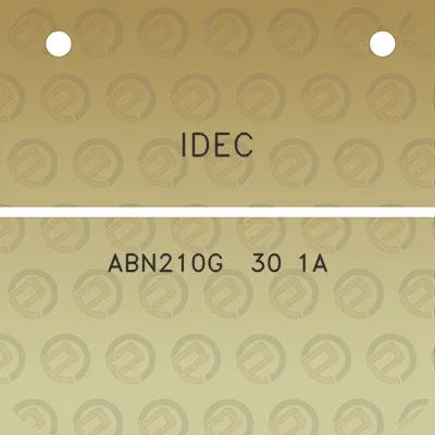 idec-abn210g-30-1a